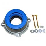 4.75-in Blue Plastic Toilet wax ring with bolts