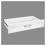 25-in x 5-in x 13-in White Drawer unit