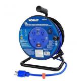 Kobalt 4-outlet Kobalt Black/blue Cord Reel
