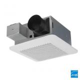 0.8-Sone 110-CFM White Bathroom Ventilator Fan