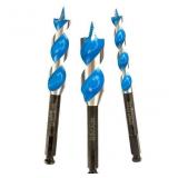 3 -Piece Assorted Drill Bit Set