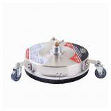 Rotating surface cleaner pressure washers