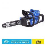 Kobalt 40-volt 14-in Brushless Battery Chainsaw
