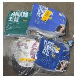Box of Mix items-Window seal tape