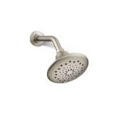 3 Spray Vibrant 5.75-in Round Shower Head