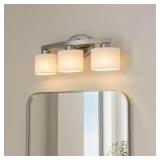21.5-in 3 Light Transitional Bathroom Vanity light