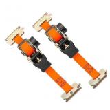 Retractable Ratchet Tie Down with E-track (2-Pack)