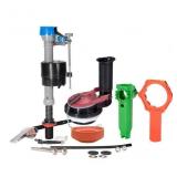 Universal Toilet fill valve and 3-in flapper kit