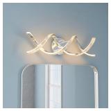 22.06-in 2 Light LED Modern Bathroom Vanity light