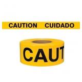Yellow Caution Vinyl Safety Tape