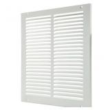 12x12in Steel White Sidewall/Ceiling Grille-2Pcs