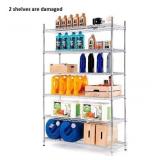 6Tier Metal Utility shelving unit withWire Shelves