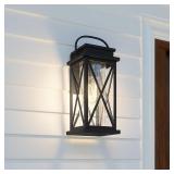 1Light14.25in H Hardwired Outdoor Wall Light