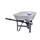 Project Source 5cu ft 1Wheel Poly Push Wheelbarrow
