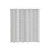 70-in Wx72-in L Emboss Geo Abstract Shower curtain
