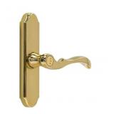 LARSON Gold Lockable Storm door Handleset