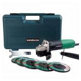 Metabo 4.5-in 6.2-Amp Sliding Switch Angle grinder