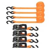 Kobalt 1-inx12-ft Ratcheting Strap Tie  (4-Pack)
