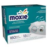 Indoor Kitchen Drawstring Trash Bag 180-Count