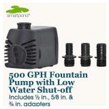 Submersible Corded Electric Fountain Pump