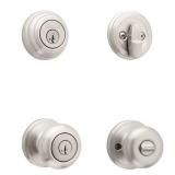 Entry Door Knob Combo Pack ft. SmartKey Security