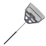 26-in Plastic Leaf rake with Steel Handle