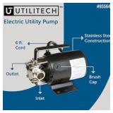 5.6-Gallon Stainless steel Electric utility pump
