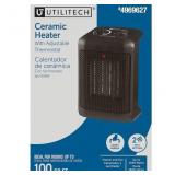 1500 -Watt Indoor Electric Space Heater/Thermostat