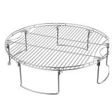 26-in Silver Steel Fire Pit Cooktop