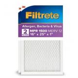 Electrostatic pleated Air Filter 2 -Pack