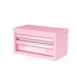 Kobalt Portable tool box 2 -Drawer Pink Steel