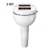 Digital Solar Floating Pool Thermometer- 2 Set