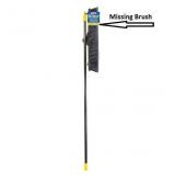 60-In steel handle with tight grip bracket