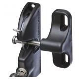 2 -Pack 4-7/10-in Black Gate lock