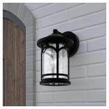 1 -Light 11.25-in H Hardwired Outdoor Wall Light
