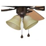 4 -Light Bronze LED Ceiling Fan Light Kit