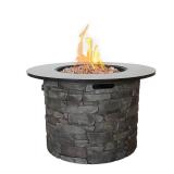 Composite Round Liquid propane Fire pit