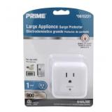 1Outlet 900 Joules White Indoor AC Surge Protector