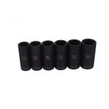 1/2-in Drive Set 6-point Impact Socket Set