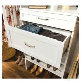 25-in x 10-in x 13-in White Drawer unit