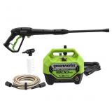 Greenworks Electric Pressure washer /2 Spray Tips