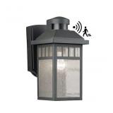 1 -Light 11.5-in H Sensor Outdoor Wall Light