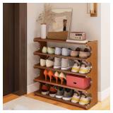 Bamboo Shoe Rack