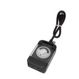 125-volt Indoor/outdoor 2-Outlet Countdown Analog