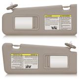 Left & Right Sun Visor /Light for 2008-2013 Toyota