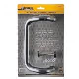 Storefront Offset Door Pull Matte Steel Commercial