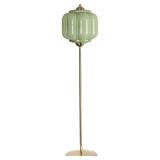 Dimmable Milk Glass Floor Standing Tall Lamp