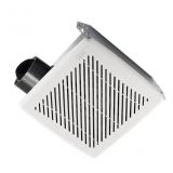 2-Sone 50-CFM White Bathroom Ventilator Fan