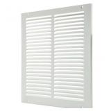 12x12in Steel White Sidewall/Ceiling Grille-2Pcs