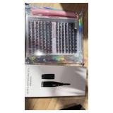 Heated Eyelash Curler,240pcs Eyelash Extension Kit